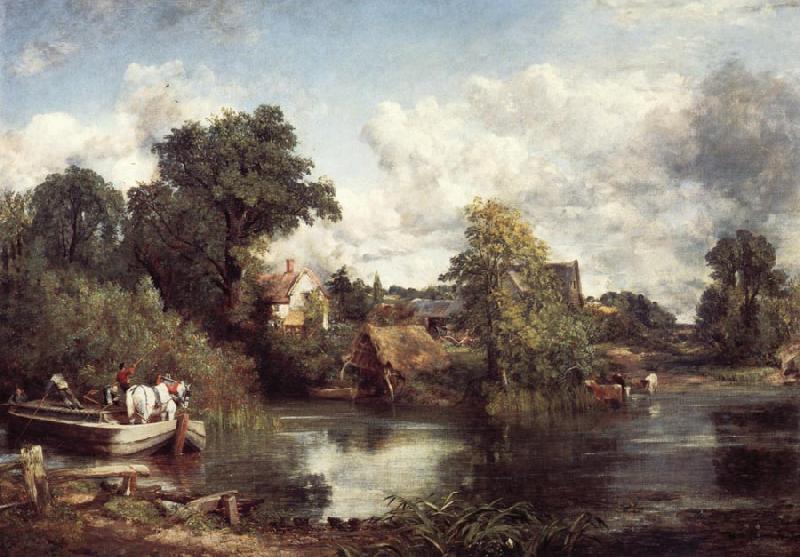 John Constable The White horse France oil painting art